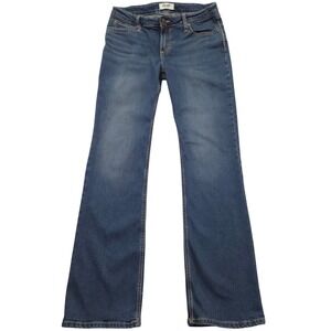 Wrangler Retro Mid Rise Bootcut Blue Denim Jeans Women's Size 9 30x34